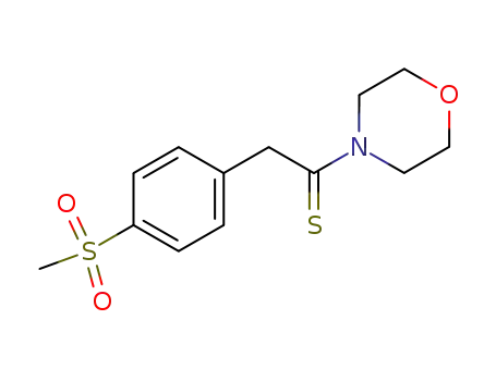 2-(4-methanesulfonylphenyl)-1-(morpholin-4-yl)ethanethione