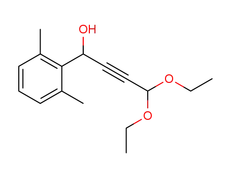 1-(2,6-dimethylphenyl)-4,4-diethoxybut-2-yn-1-ol