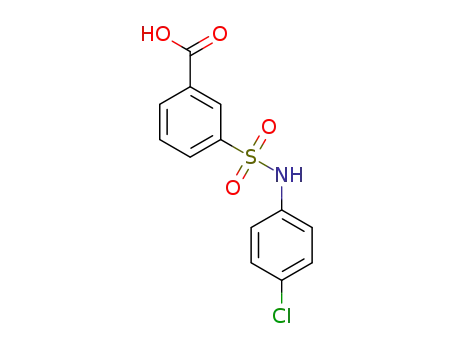 3-(N-(4-chlorophenyl)sulfamoyl)benzoic acid