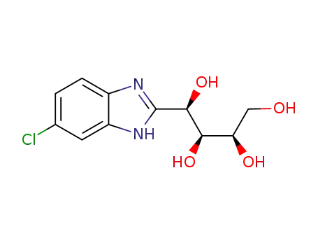 (1R,2S,3R)-2-(1,2,3,4-tetrahydroxybutyl)-1H-6-chlorobenzimidazole