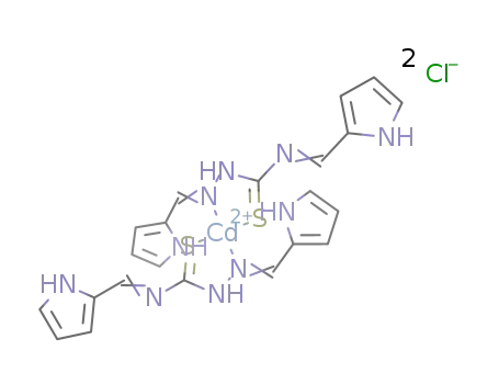 Cd(1,4-bis((1H-pyrrol-2-yl)methylene)thiosemicarbazide)2Cl2