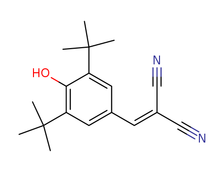 Propanedinitrile,2-[[3,5-bis(1,1-dimethylethyl)-4-hydroxyphenyl]methylene]-