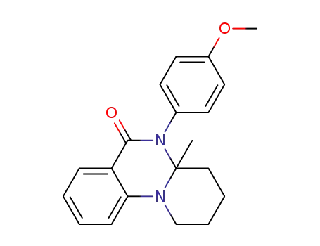 5-(4-methoxyphenyl)-4a-methyl-3,4,4a,5-tetrahydro-1H-pyrido[1,2-a]quinazolin-6(2H)-one