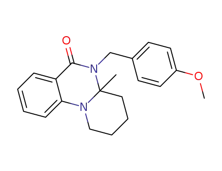 5-(4-methoxybenzyl)-4a-methyl-3,4,4a,5-tetrahydro-1H-pyrido[1,2-a]quinazolin-6(2H)-one