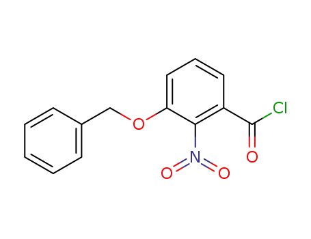 2-nitro-3-benzyloxybenzoyl chloride
