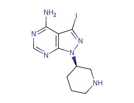 (R)-3-iodo-1-(piperidin-3-yl)-1H-pyrazolo[3,4-d]pyrimidin-4-amine