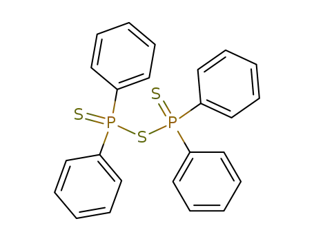 Molecular Structure of 6079-78-3 (1,1,3,3-tetraphenyldiphosphathiane 1,3-disulfide)