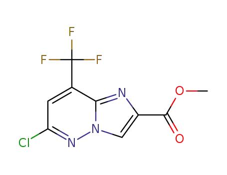 methyl 6-chloro-8-(trifluoromethyl)imidazo[1,2-b]pyridazine-2-carboxylate