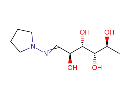 (2S,3S,4S,5S)-1-(pyrrolidin-1-ylimino)hexane-2,3,4,5-tetrol