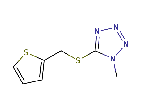 1-methyl-5-(thiophen-2-ylmethylthio)-1H-tetrazole