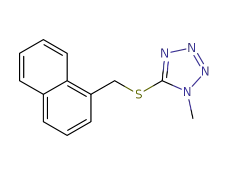 1-methyl-5-(naphthalen-1-ylmethylthio)-1H-tetrazole