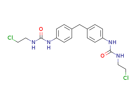 1-(2-chloroethyl)-3-[4-[[4-(2-chloroethylcarbamoylamino)phenyl]methyl]phenyl]urea cas  13908-71-9