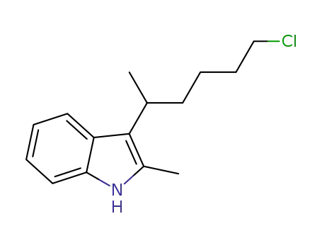 3-(5-chloro-1-methylpentyl)-2-methyl-1H-indole