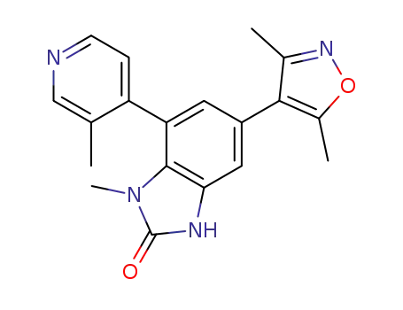 5-(3,5-dimethylisoxazol-4-yl)-1-methyl-7-(3-methylpyridin-4-yl)-1H-benzo[d]imidazol-2(3H)-one
