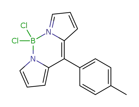 4,4-dichloro-8-p-tolyl-4-bora-3a,4a-diaza-s-indacene