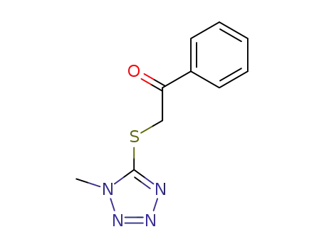 2-[(1-methyl-1H-tetrazol-5-yl)sulfanyl]-1-phenylethanone