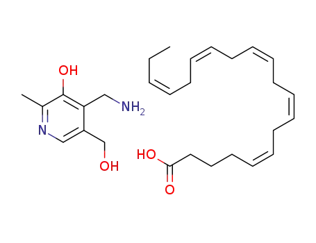 (3-hydroxy-5-(hydroxymethyl)-2-methylpyridin-4-yl)methanaminium (5Z,8Z,11Z,14Z,17Z)-icosa-5,8,11,14,17-pentaenoate