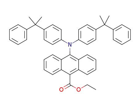 ethyl 10-[bis[4-(1-methyl-1-phenylethyl)phenyl]amino]anthracene-9-carboxylate