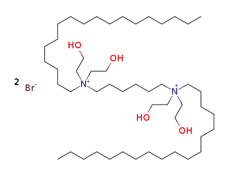 1,6-hexamethylenebis(N,N-dihydroxyethyl-N-octadecylammonium) dibromide
