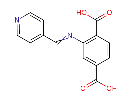 2-((pyridin-4-ylmethylene)amino)terephthalic acid