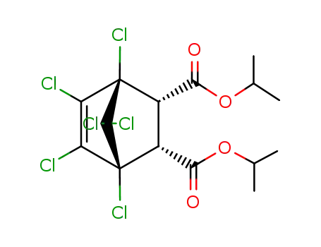 1,4,5,6,7,7-hexachloro-norborn-5-ene-2endo,3endo-dicarboxylic acid diisopropyl ester