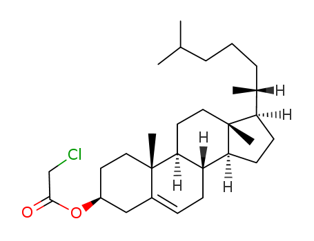 Cholest-5-en-3-ol (3b)-, 3-(2-chloroacetate)