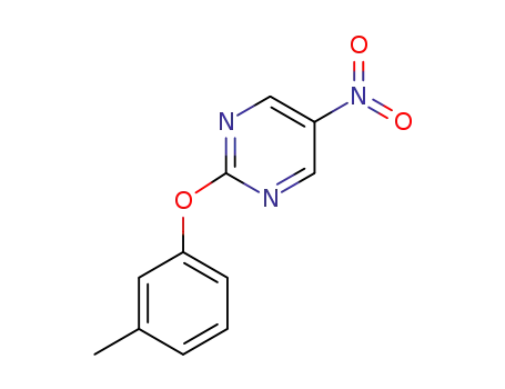 5-nitro-2-(m-tolyloxy)pyrimidine