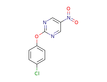 2-(4-chlorophenoxy)-5-nitropyrimidine