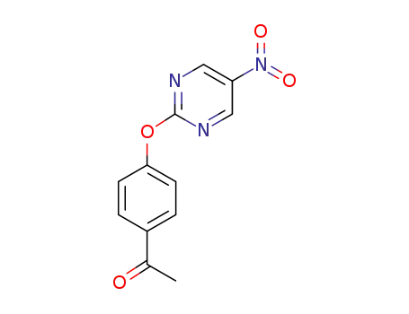 1-(4-((5-nitropyrimidin-2-yl)oxy)phenyl)ethane-1-one