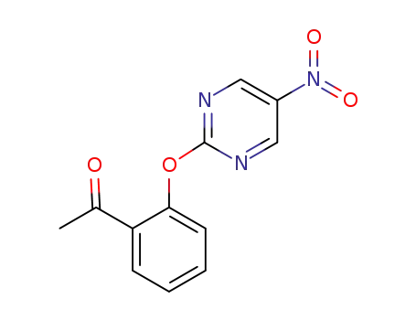 1-(2-((5-nitropyrimidin-2-yl)oxy)phenyl)ethane-1-one