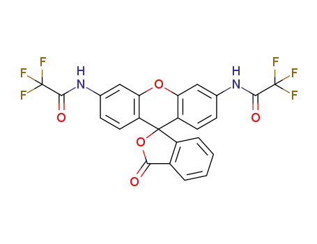 N,N' bis-triflouroacetyl rhodamine