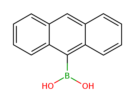 100622-34-2,9-Anthraceneboronic acid,9-Anthraceneboronicacid (6CI);Boronic acid, 9-anthracenyl- (9CI);9-Anthrylboronic acid;