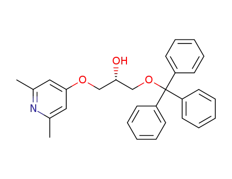 (S)-1-((2,6-dimethylpyridin-4-yl)oxy)-3-(trityloxy)propan-2-ol