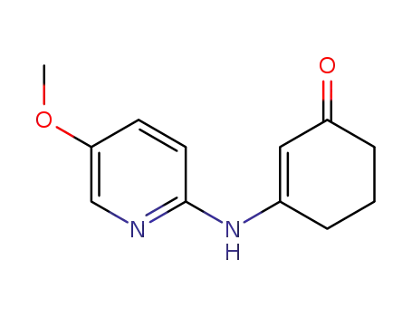 3-((5-methoxypyridin-2-yl)amino)cyclohex-2-en-1-one