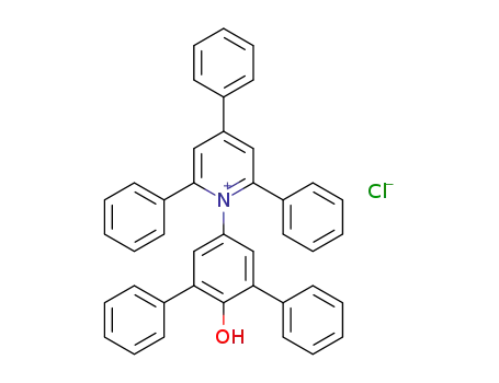 1-(3,5-diphenyl-4-hydroxyphenyl)-2,4,6-triphenylpyridin-1-ium chloride