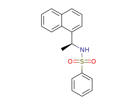 (S)-N-(1-(naphthalen-1-yl)ethyl)benzenesulfonamide