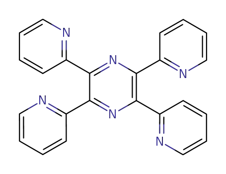 Molecular Structure of 25005-97-4 (TETRA-2-PYRIDINYLPYRAZINE)