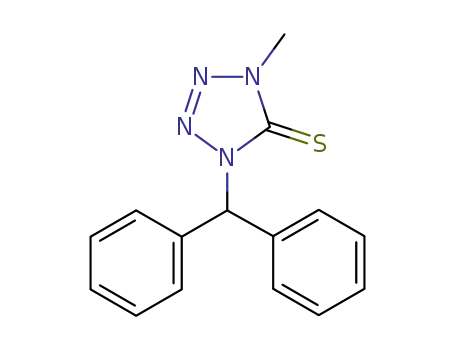 1-benzhydryl-4-methyl-1,4-dihydro-5H-tetrazole-5-thione