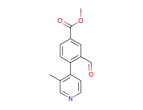 methyl 3-formyl-4-(3-methylpyridin-4-yl)benzoate