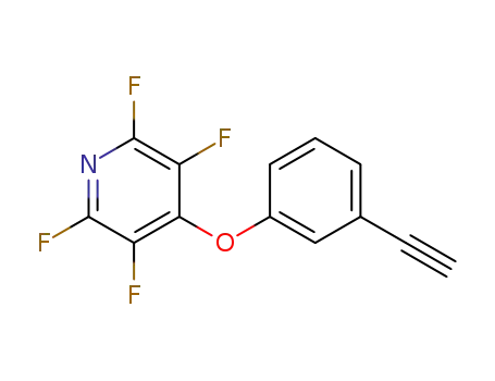 4-(3-ethynylphenoxy)-2,3,5,6-tetrafluoropyridine