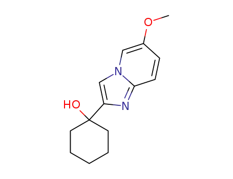1-(6-methoxyimidazo[1,2-a]pyridin-2-yl)cyclohexanol