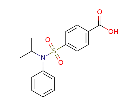 4-(N-isopropyl-N-phenylsulfamoyl)benzoic acid