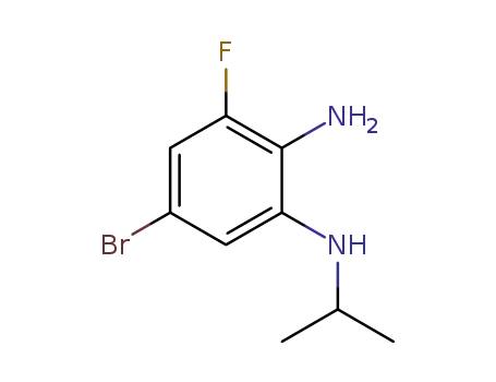5-bromo-3-fluoro-N1-(propan-2-yl)benzene-1,2-diamine