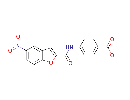 methyl 4-(5-nitro-1-benzofuran-2-amido)benzoate