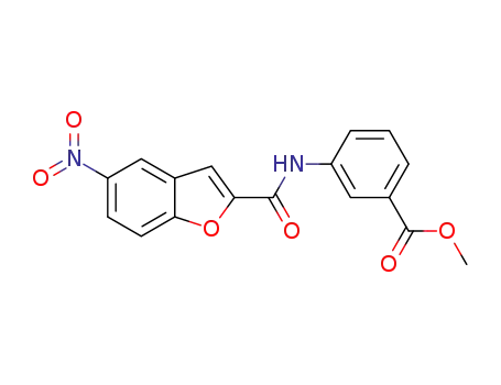 methyl 3-(5-nitro-1-benzofuran-2-amido)benzoate