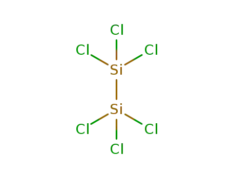 Molecular Structure of 13465-77-5 (HEXACHLORODISILANE)