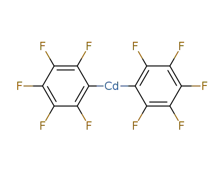 Molecular Structure of 15989-98-7 (Cadmium, bis(pentafluorophenyl)-)