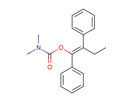 (Z)-1,2-diphenylbut-1-en-1-yl dimethylcarbamate