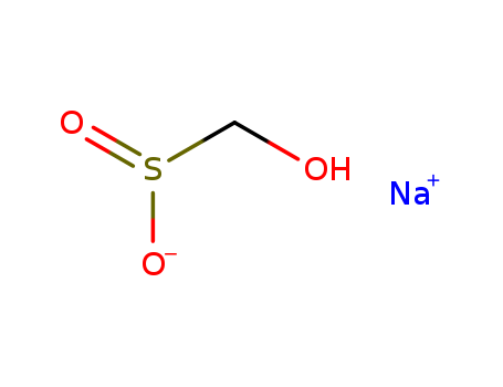 149-44-0,RONGALITE,C.I. Reducing Agent 2;Cosmolit;Formaldehyde sodium sulfoxylate;Formaldehydesulfoxylic acid sodium salt;Formapon;Formopan;Hydrolit;Hydroxymethanesulfinic acid sodium salt;Leptacid;Leptacit;NSC 4847;NSC 78331;Redol C;Rodite;Rongalit;Rongalit C;Rongalite;Rongalite C;Sodium (hydroxymethyl)sulfinate;Sodiumhydroxymethanesulfinate;Sodium methanalsulfoxylate;Sodium sulfoxylateformaldehyde;Superlite C;Methanesulfinicacid, hydroxy-, monosodium salt (8CI,9CI);Sodium formaldehydesulfoxylate(7CI);Aldanil;Bleachit D;Bruggolit C;
