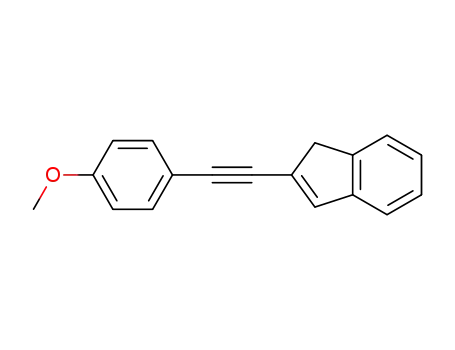 2-((4-methoxyphenyl)ethynyl)-1H-indene